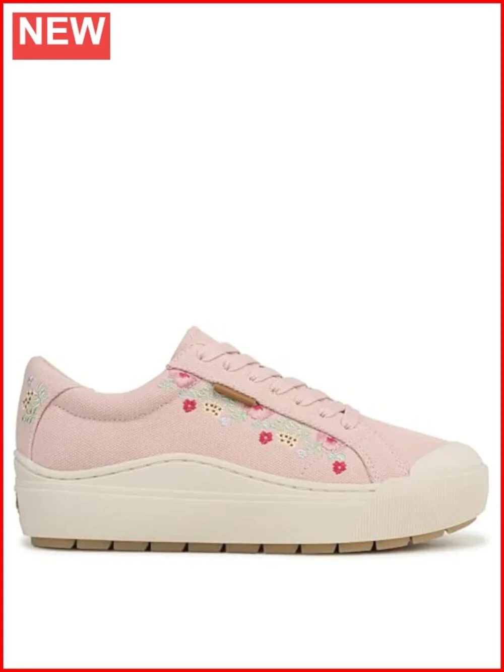 Women's Lace-Up Platform Fashion Sneakers with Arch Support